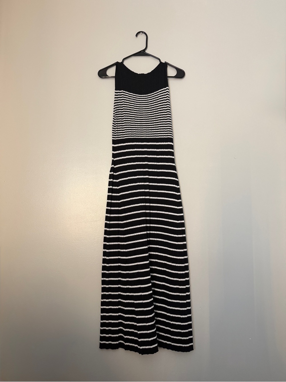 A New Day Striped Sweater Midi Dress Size L - Picture 2 of 5